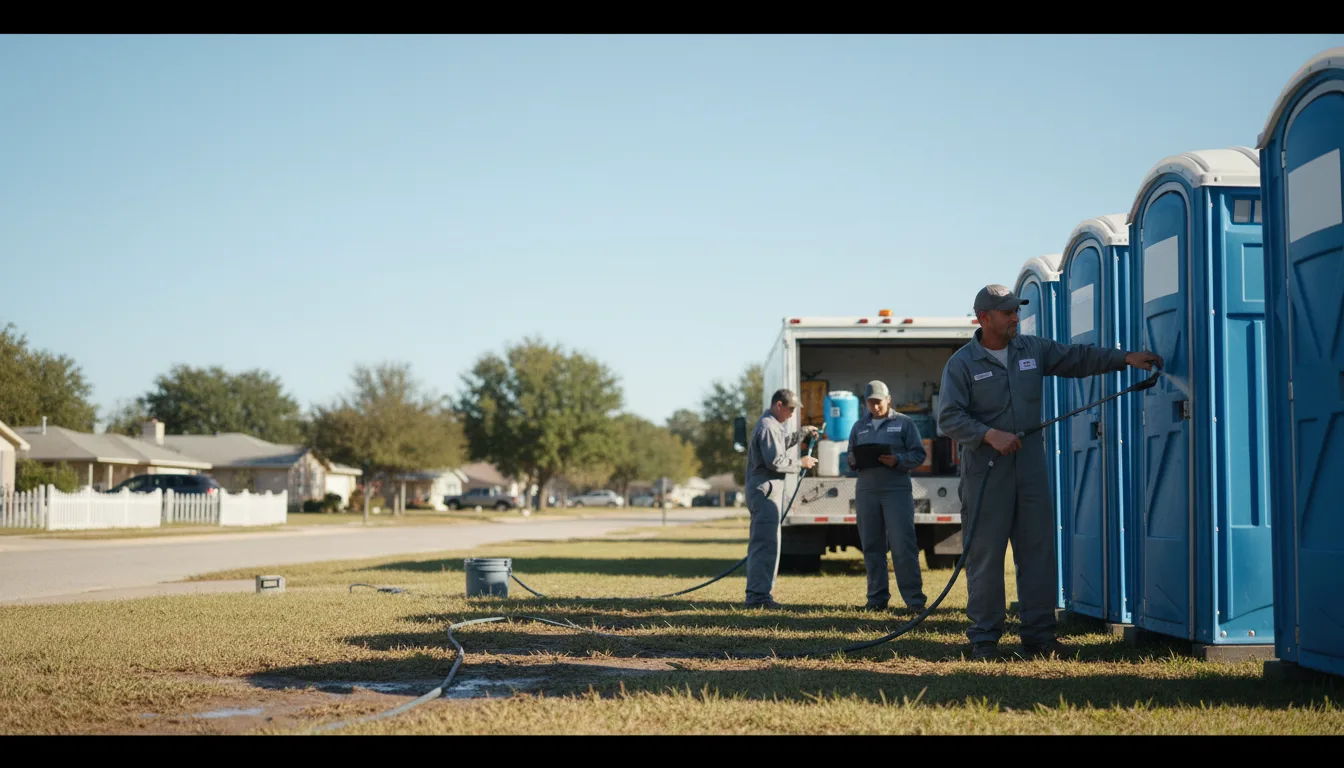 Long-Term Portable Toilet Rental in Addis, LA near me